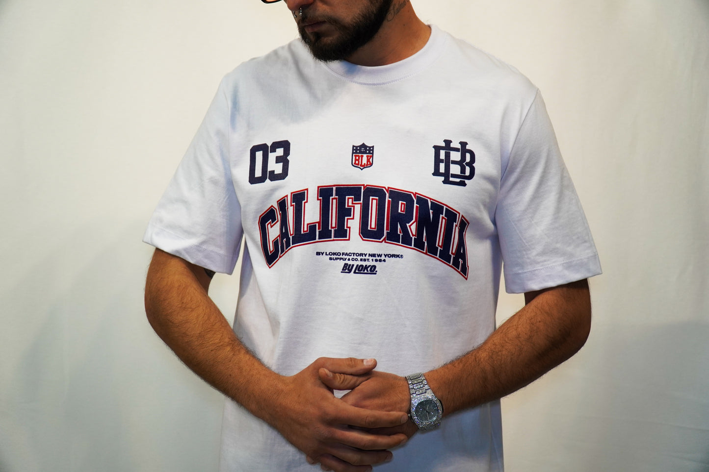 Camiseta Boxy California L.A
