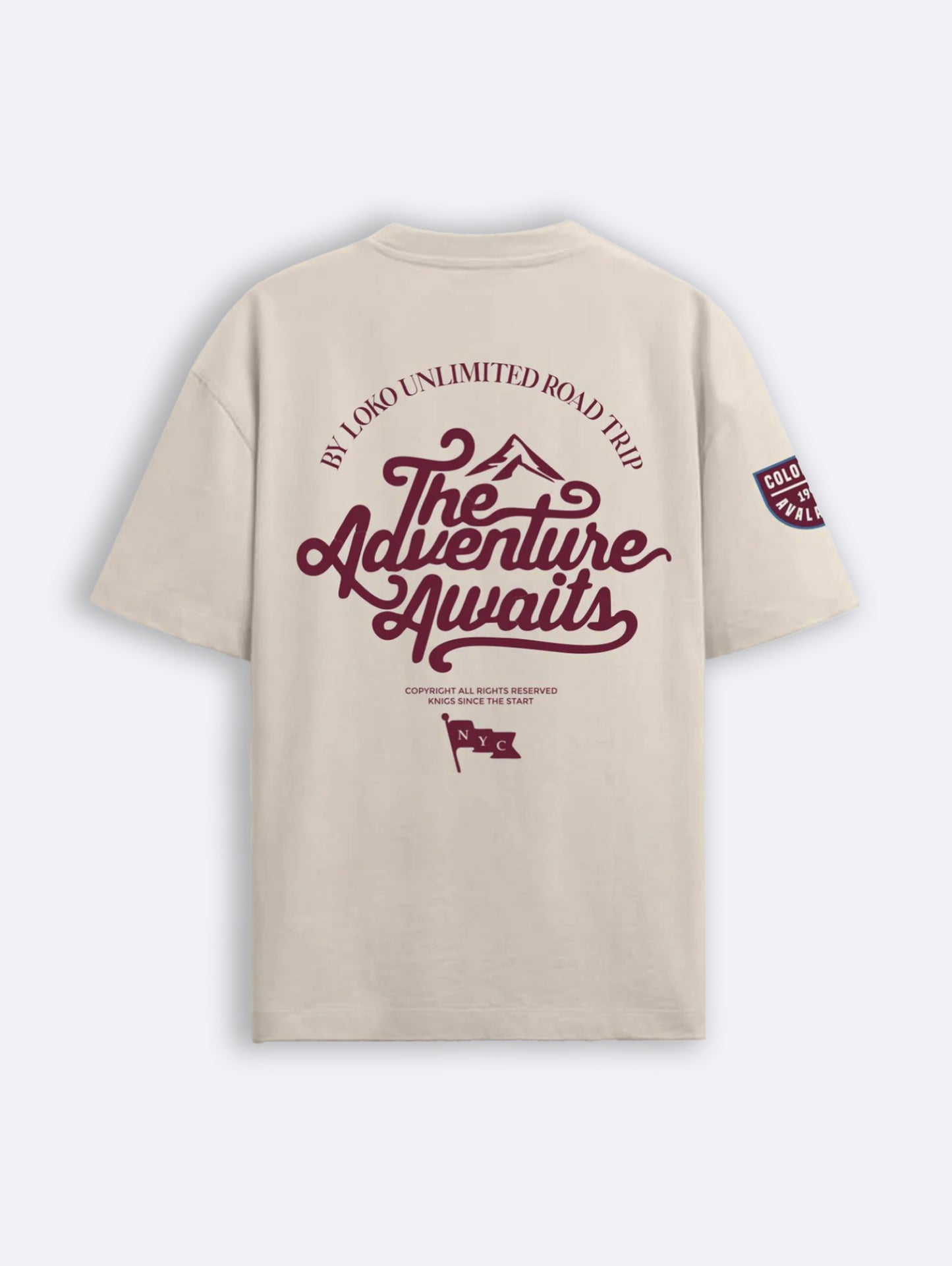 ADVENTURE | CAMISETA OVERSIZE LUXURY 230