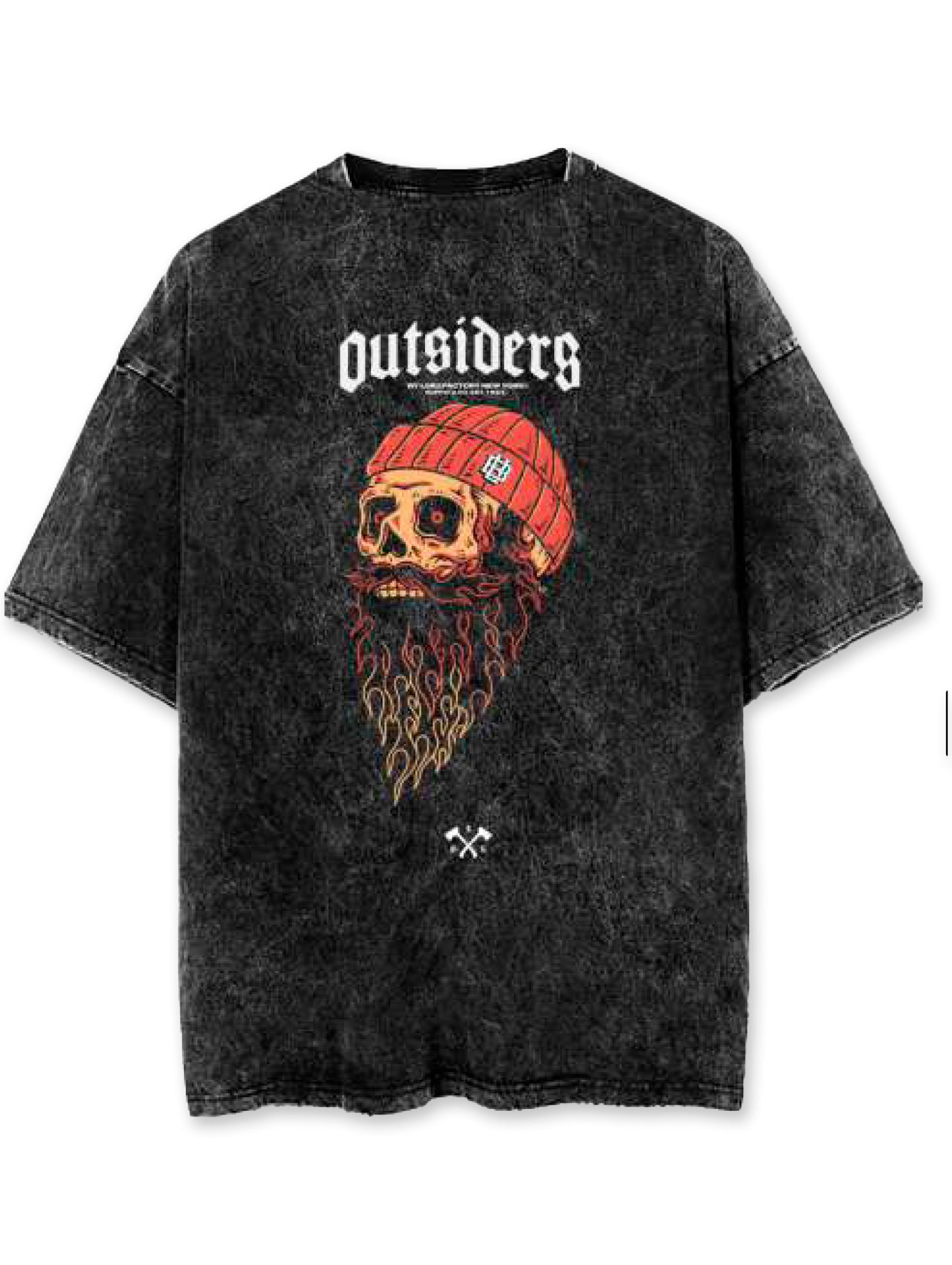OUTSIDERS ACID WASH | CAMISETA REGULAR FIT PREMIUM