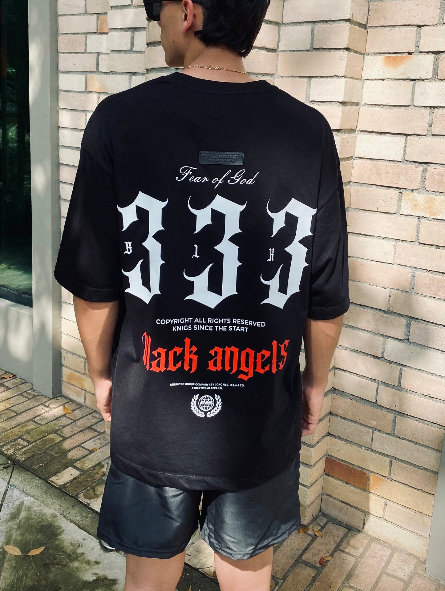 333 ANGELS | CAMISETA OVERSIZE LUXURY 230