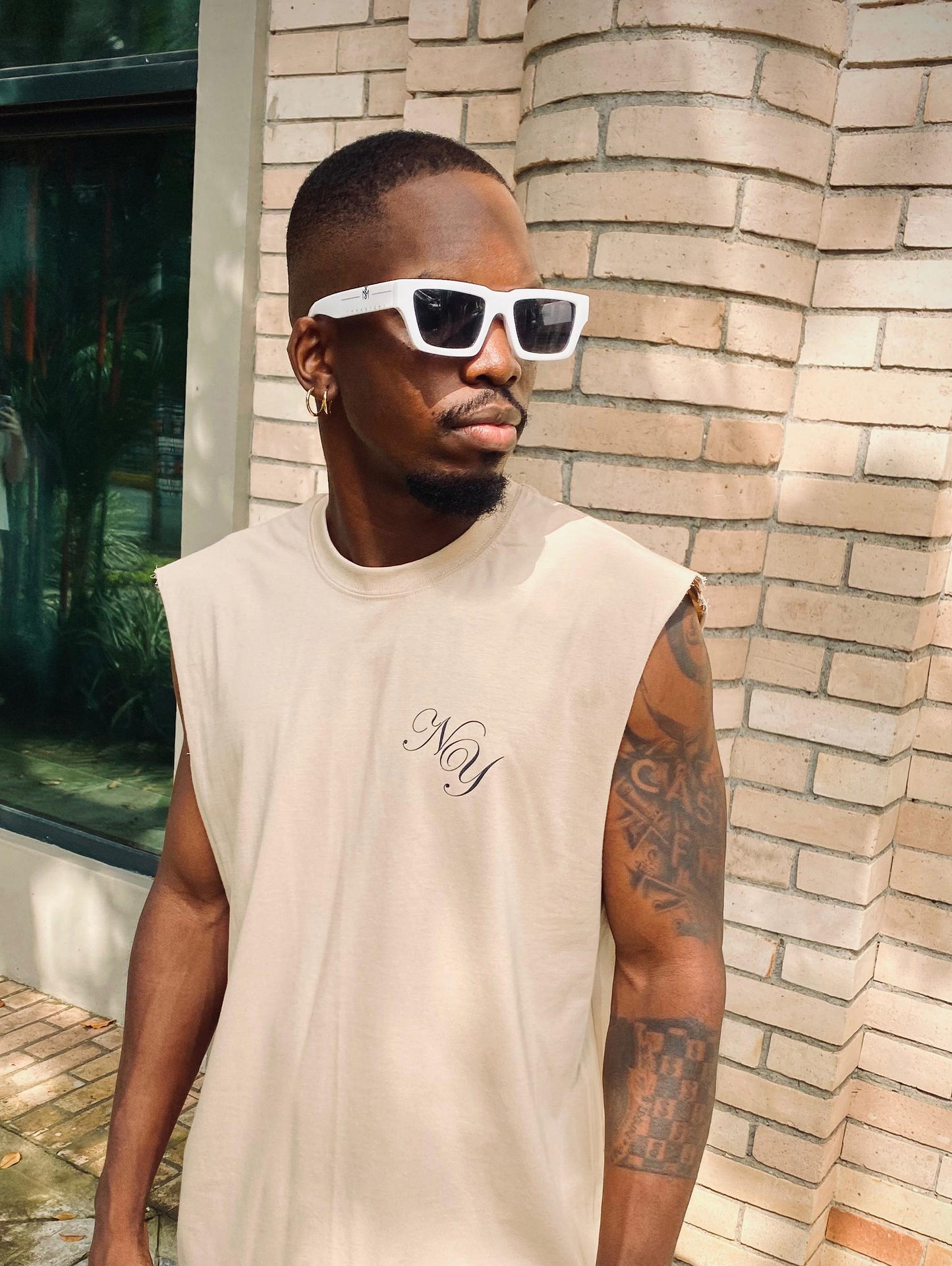 NUDE NY CLUB | CAMISETA TANK OVERSIZE LUXURY 230