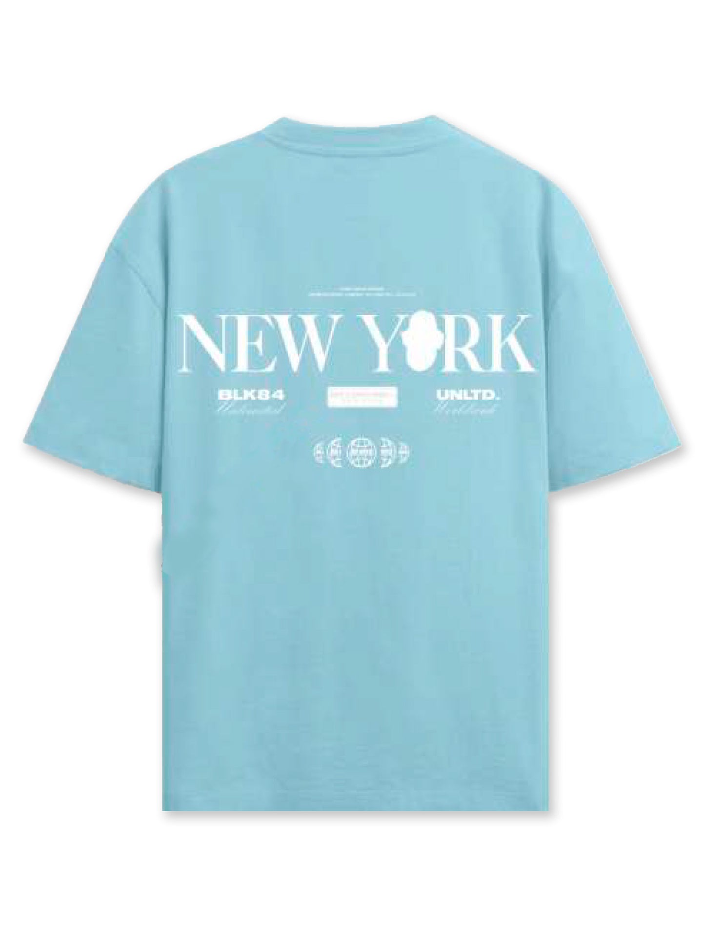 NY BLUE | CAMISETA REGULAR FIT PREMIUM
