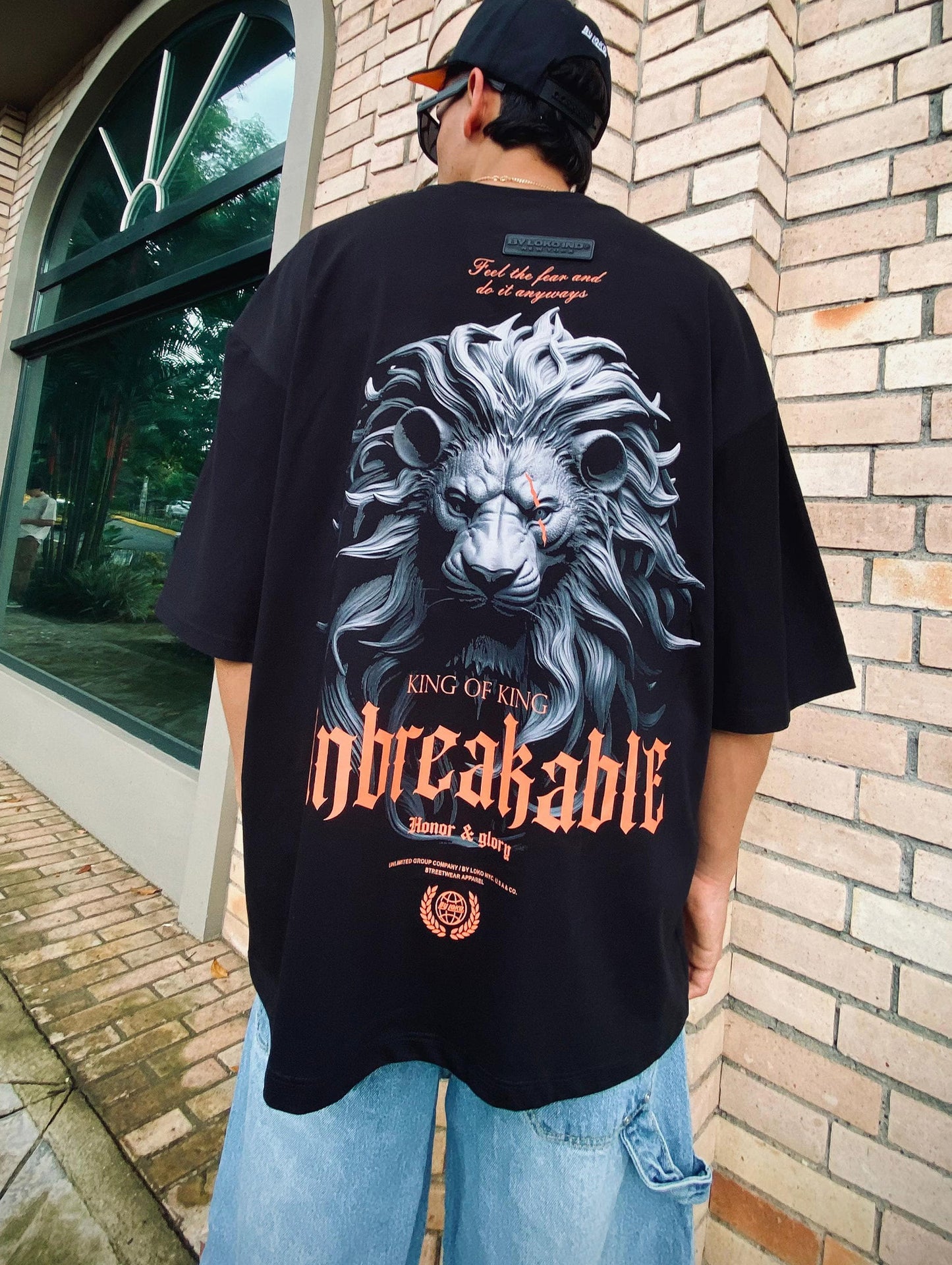 UNBREAKABLE | CAMISETA OVERSIZE LUXURY 230