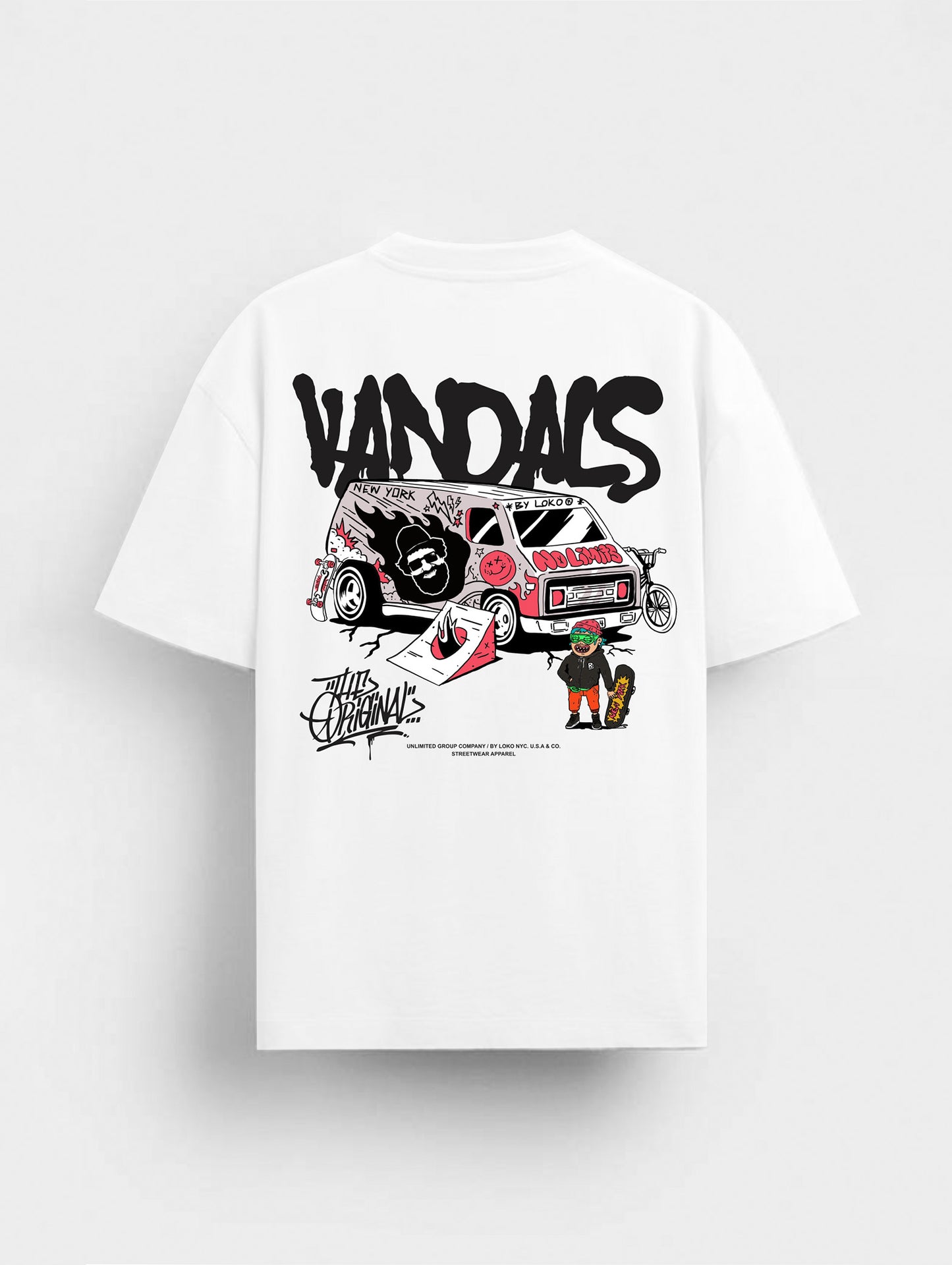 VANDALS | CAMISETA OVERSIZE LUXURY 230