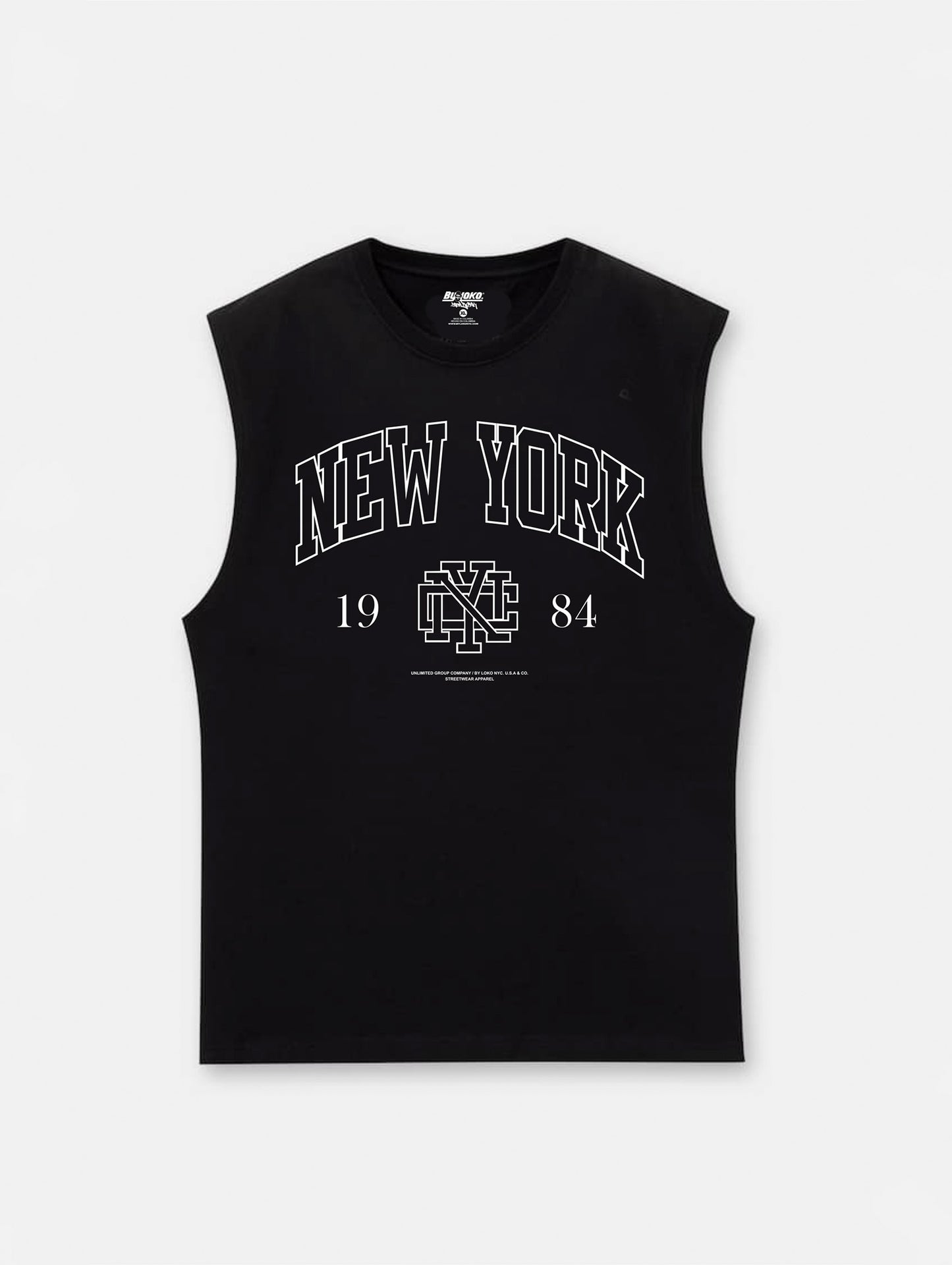 BLACK NY CLUB | CAMISETA TANK OVERSIZE LUXURY 230