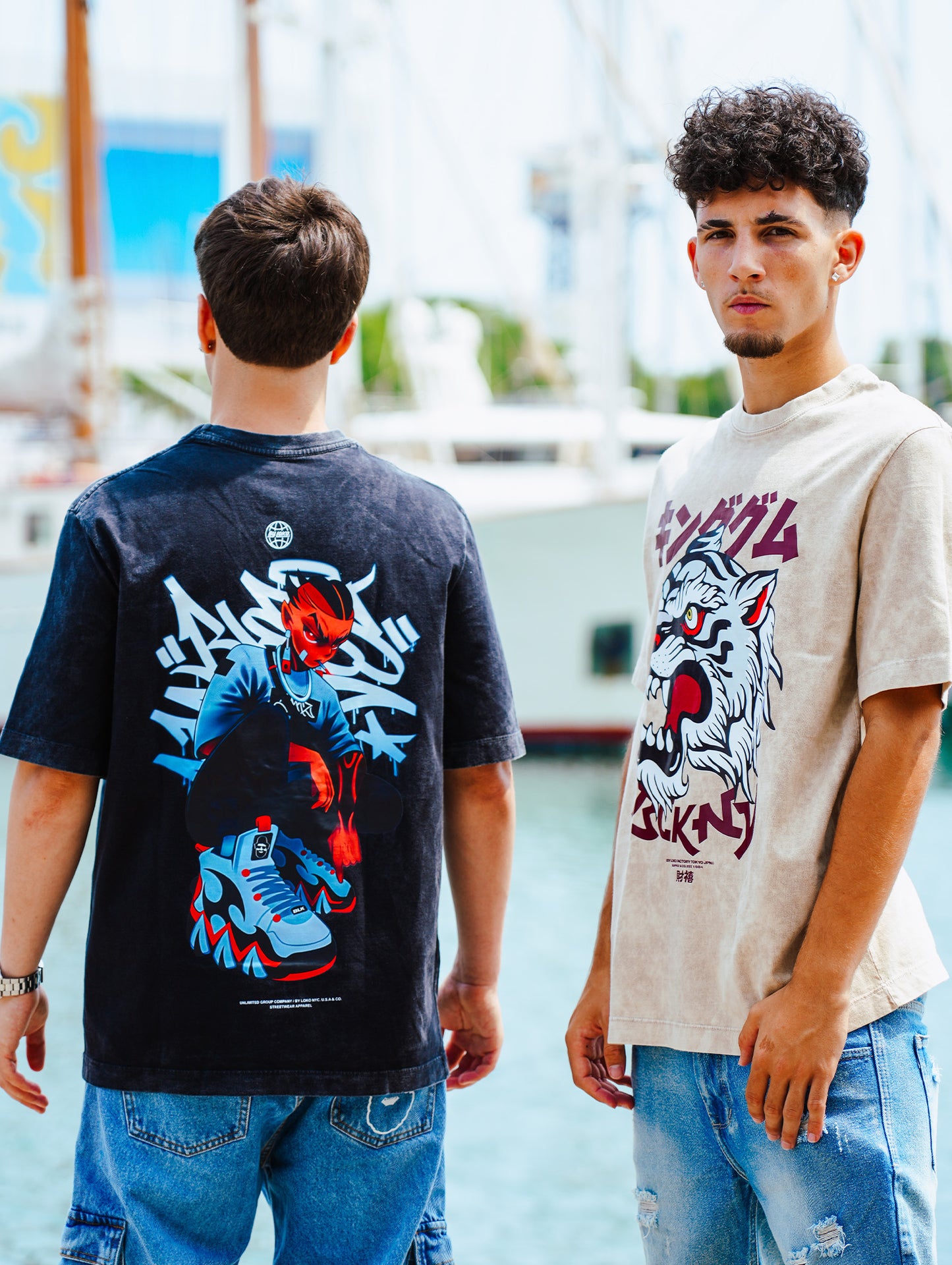 DLC STREET ACID WASH | CAMISETA REGULAR FIT PREMIUM