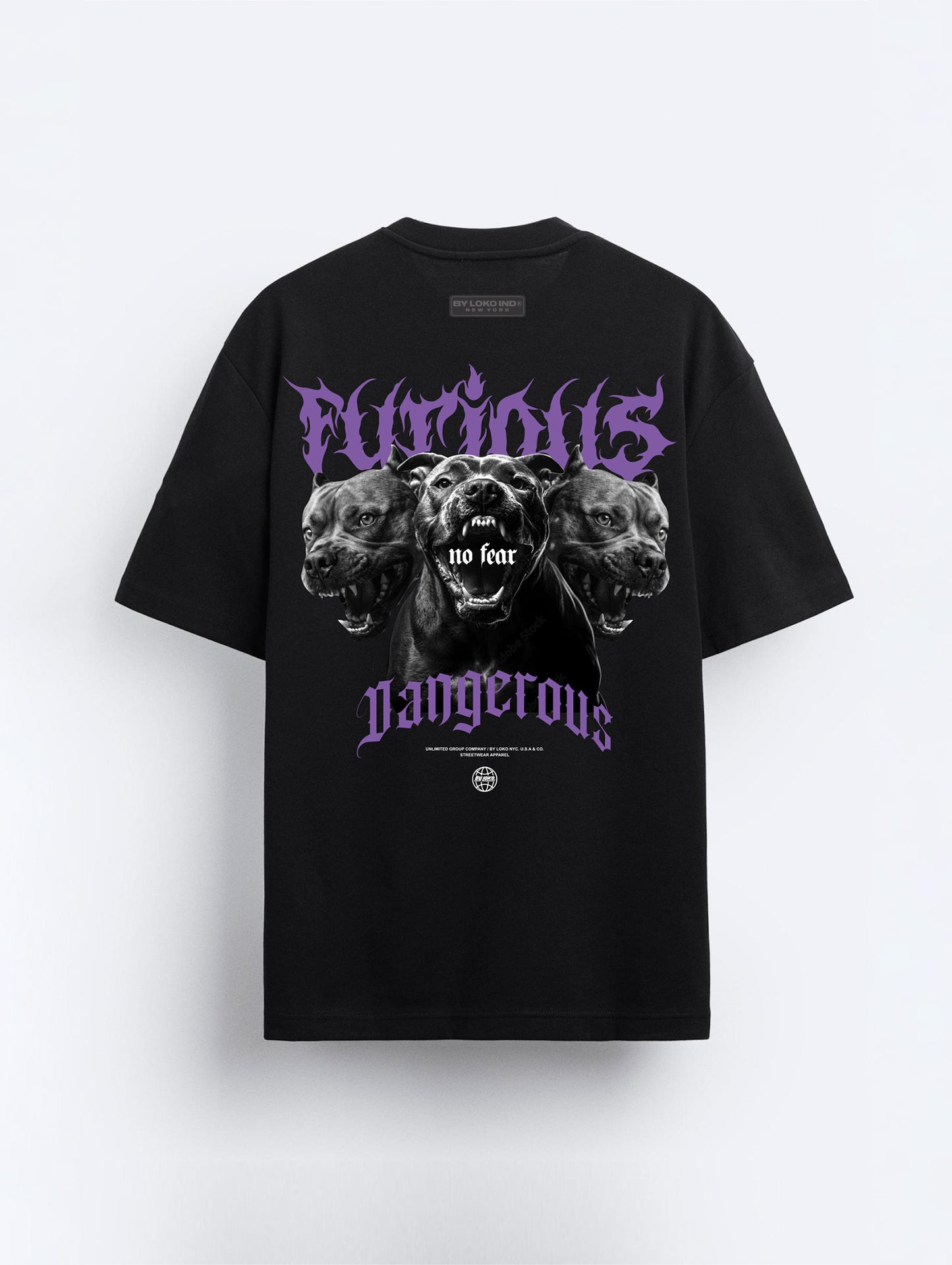 DANGEROUS | CAMISETA OVERSIZE LUXURY 230