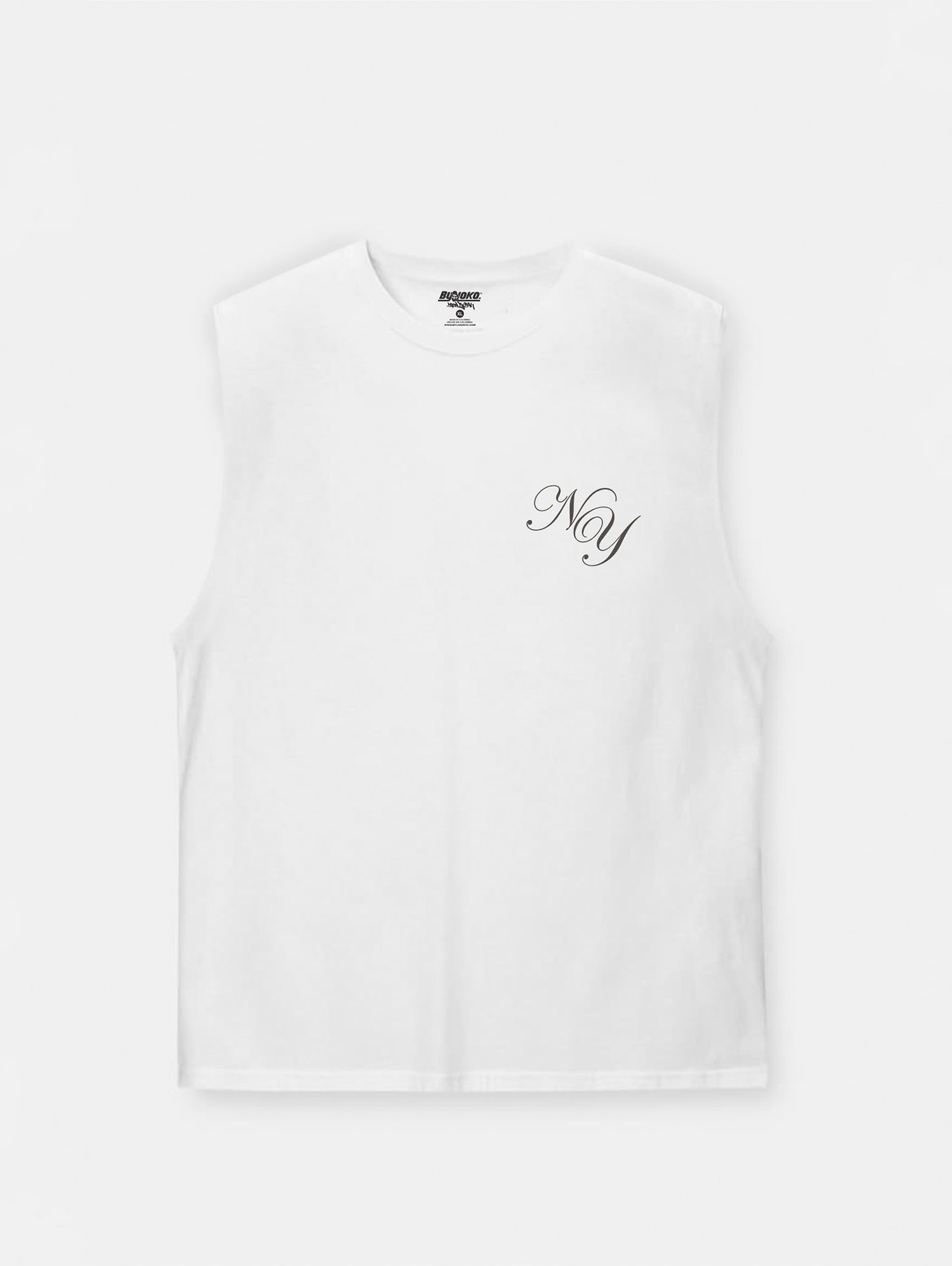 WHITE NY CLUB | CAMISETA TANK OVERSIZE LUXURY 230