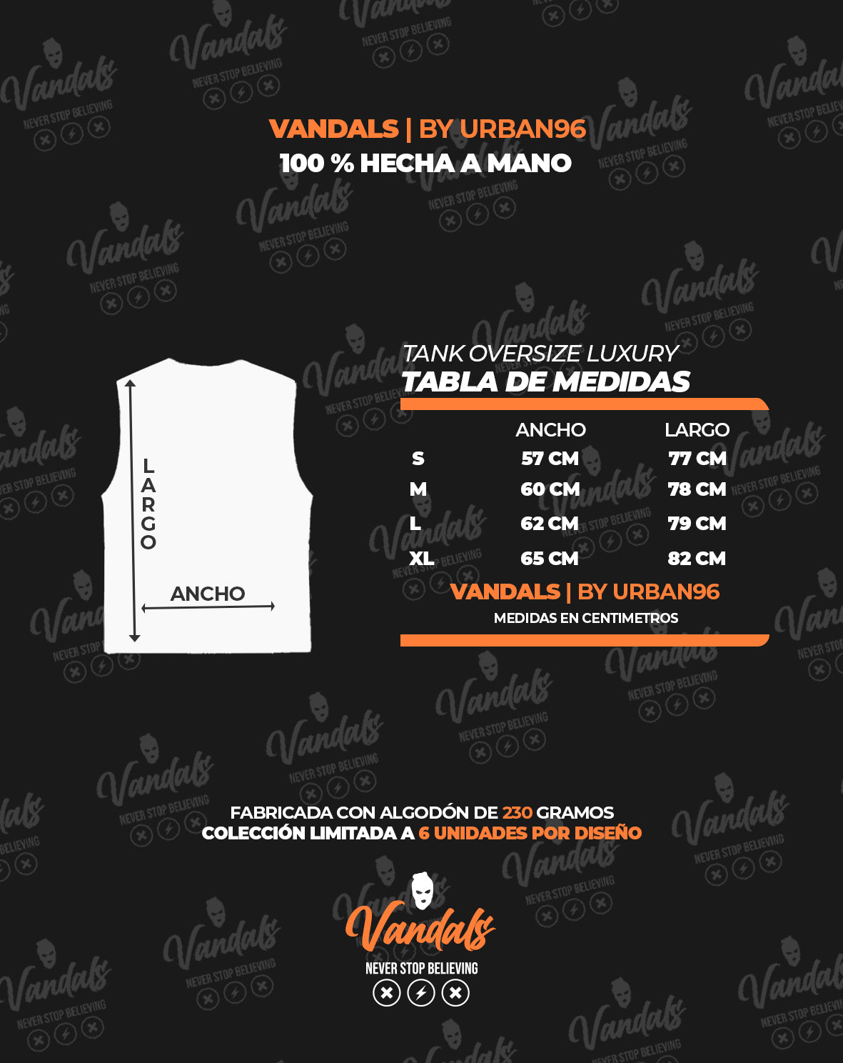 BLACK NY CLUB | CAMISETA TANK OVERSIZE LUXURY 230