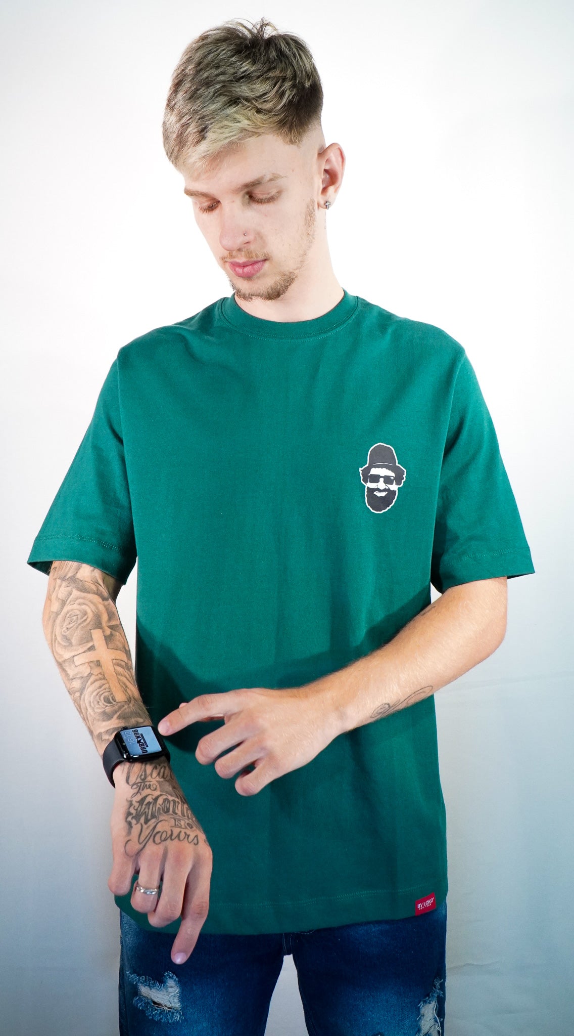 BASE VERDE BOTELLA | CAMISETA REGULAR FIT PREMIUM