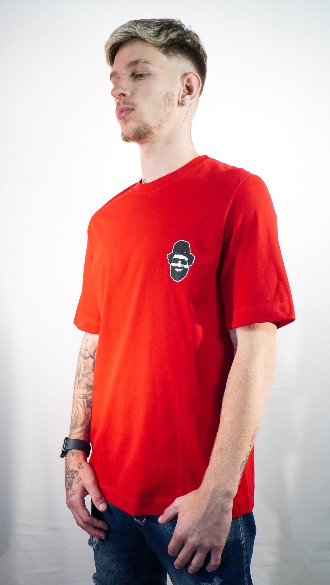 Camiseta Basic Roja | REGULAR FIT PREMIUM