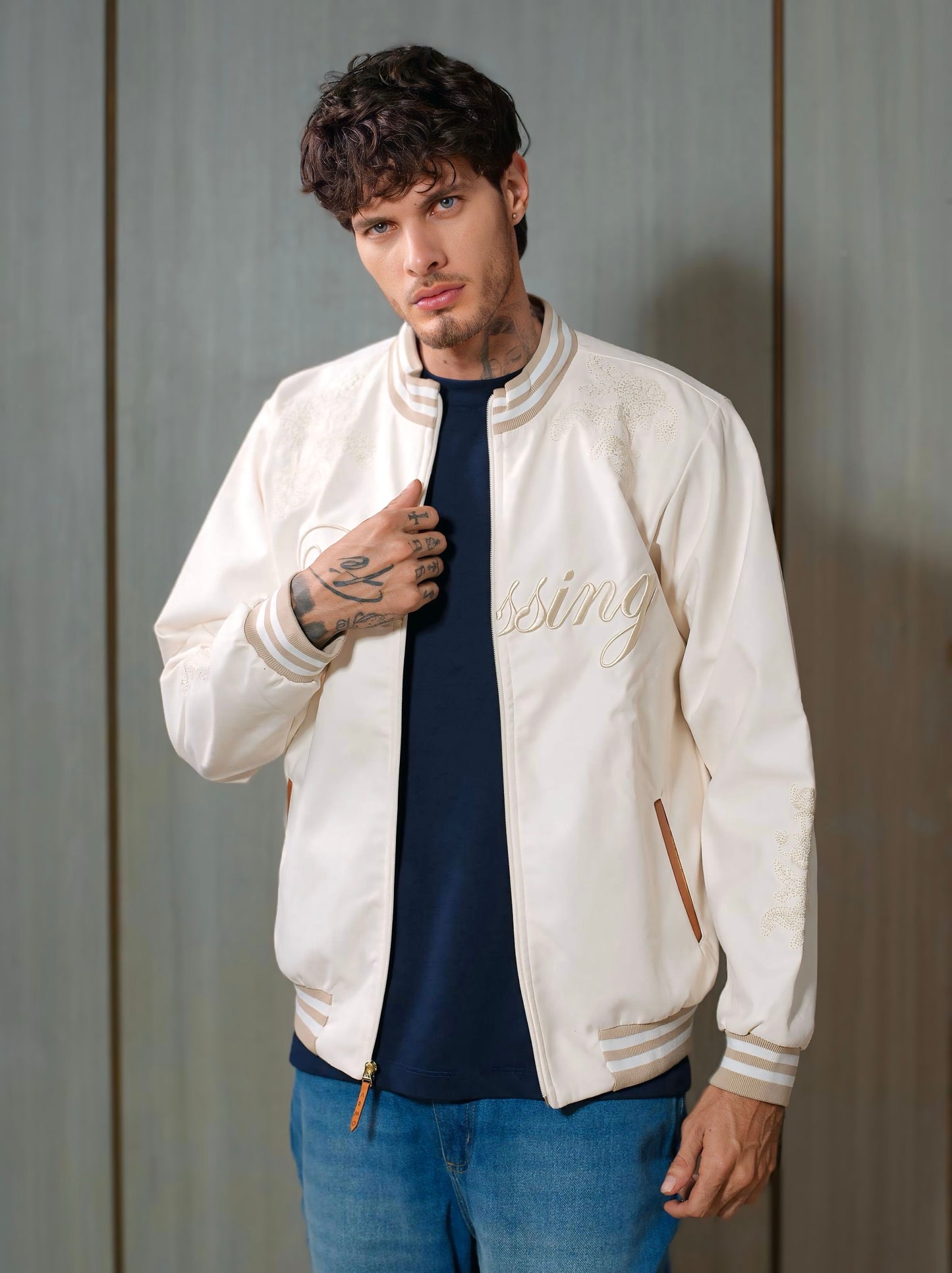 CHAQUETA BOMBER BLESSING EVORY