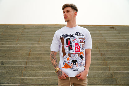 Camiseta Boxy Chilling Day