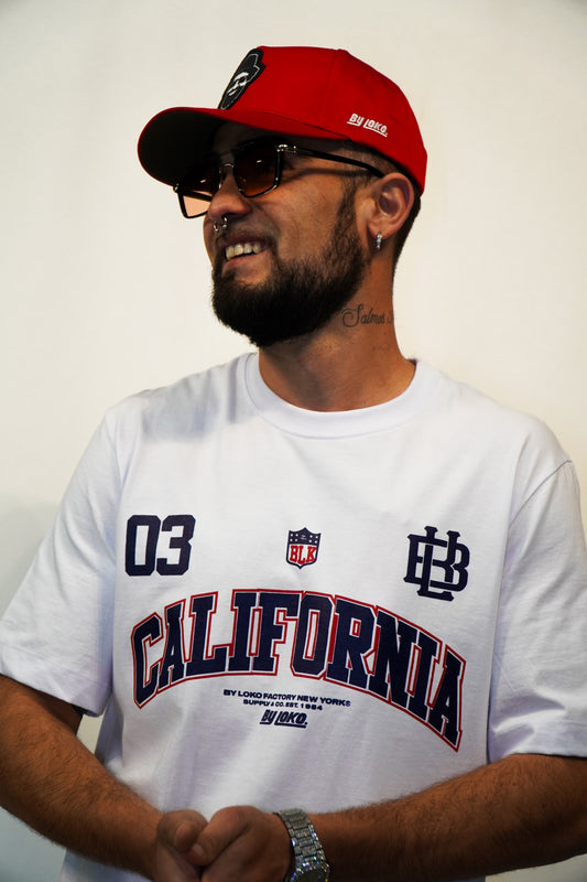 Camiseta Boxy California L.A