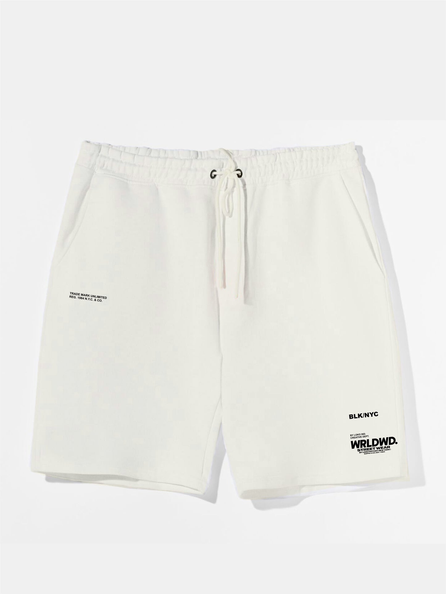 PANTALON CORTO BLANCO ALGODÓN