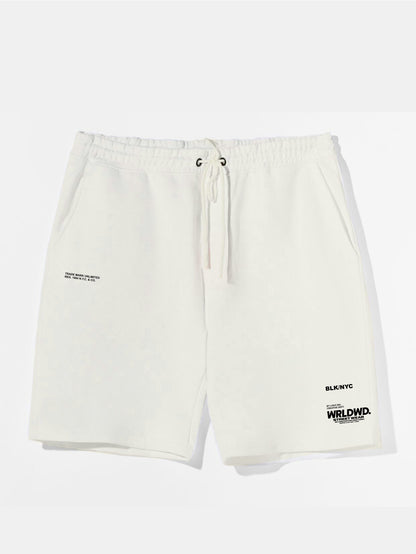 PANTALON CORTO BLANCO ALGODÓN