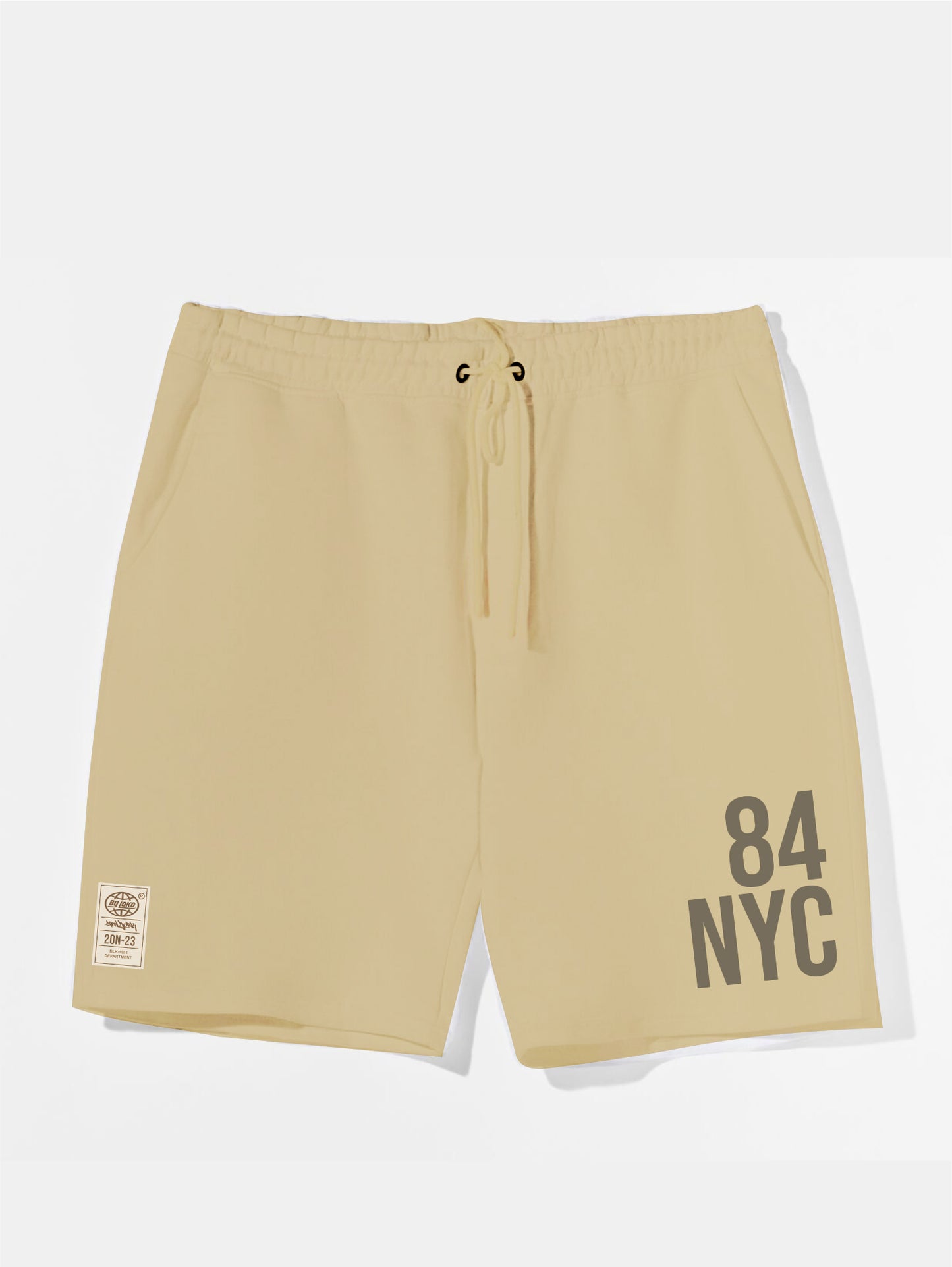 PANTALON CORTO CAMEL ALGODÓN