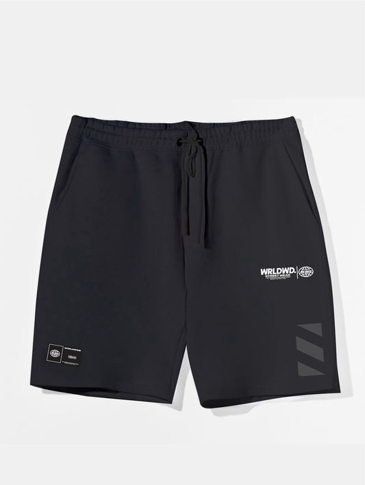 PANTALON CORTO NEGRO ALGODÓN