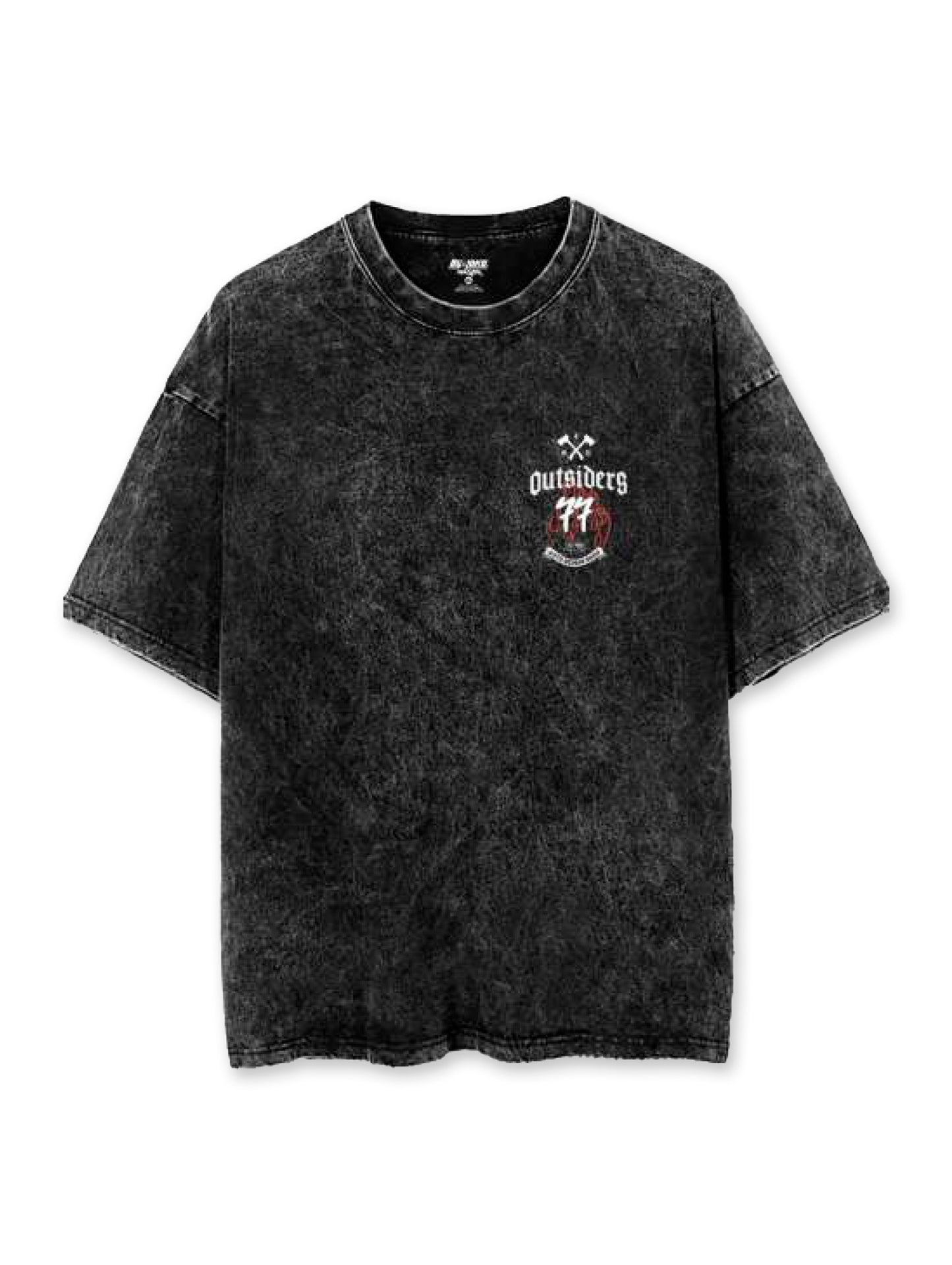 OUTSIDERS ACID WASH | CAMISETA REGULAR FIT PREMIUM
