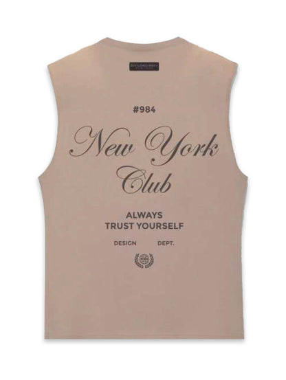 NUDE NY CLUB | CAMISETA TANK OVERSIZE LUXURY 230