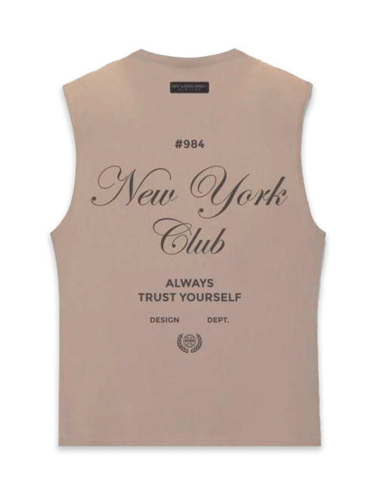NUDE NY CLUB | CAMISETA TANK OVERSIZE LUXURY 230