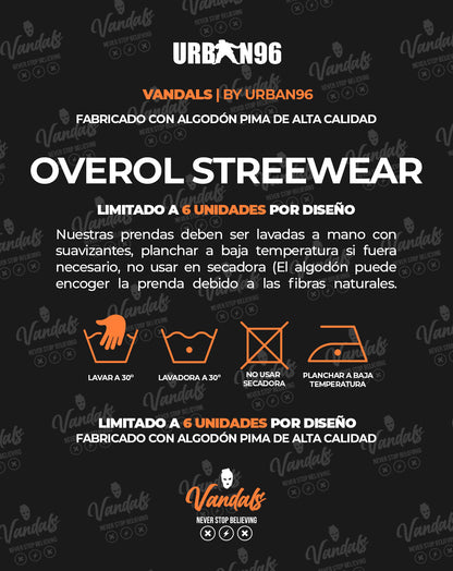 Overol Streewear Vaquero