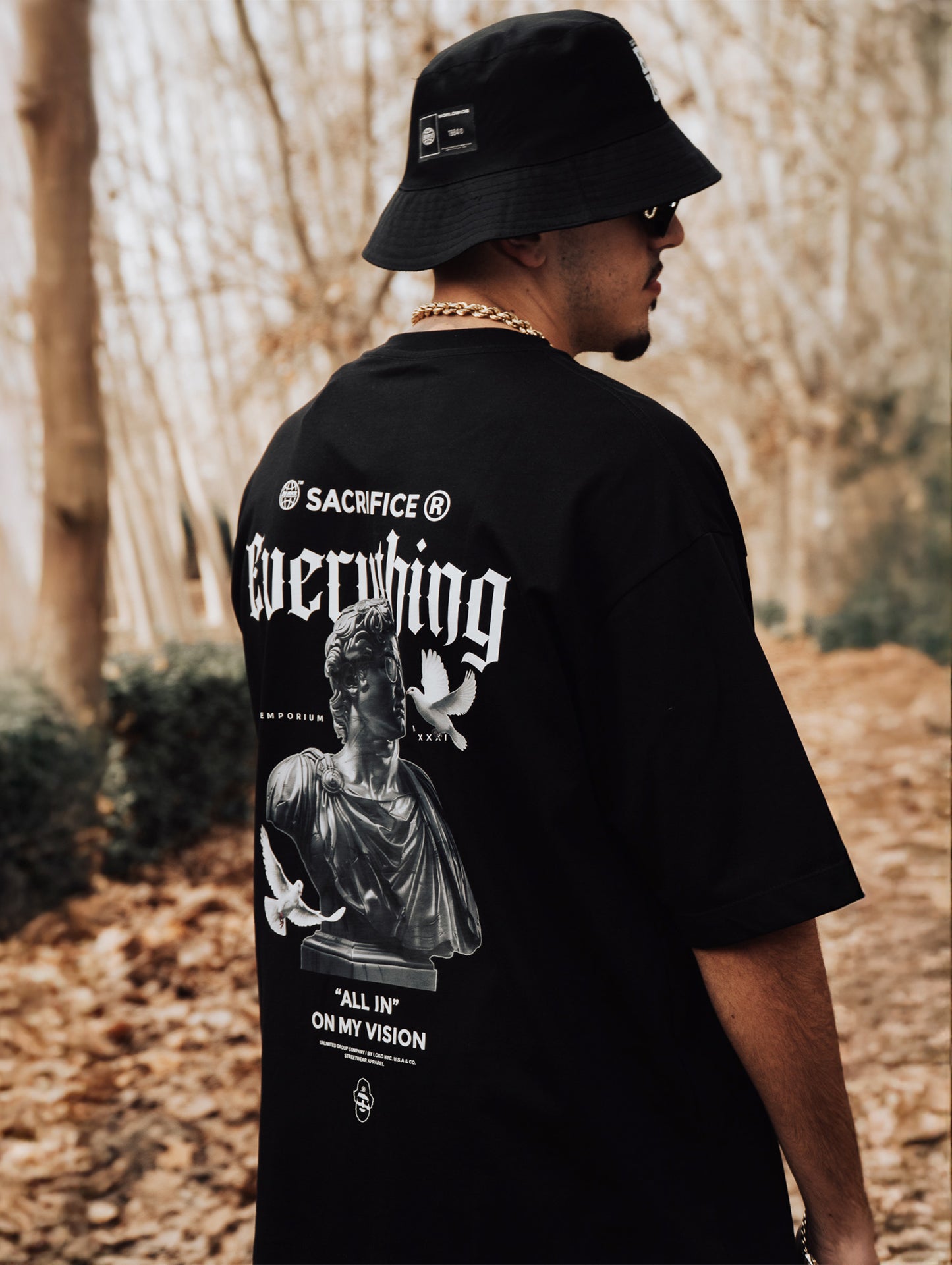 SACRIFICE | CAMISETA OVERSIZE LUXURY 230
