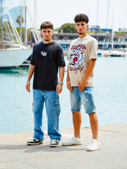 TIGER ACID WASH | CAMISETA REGULAR FIT PREMIUM