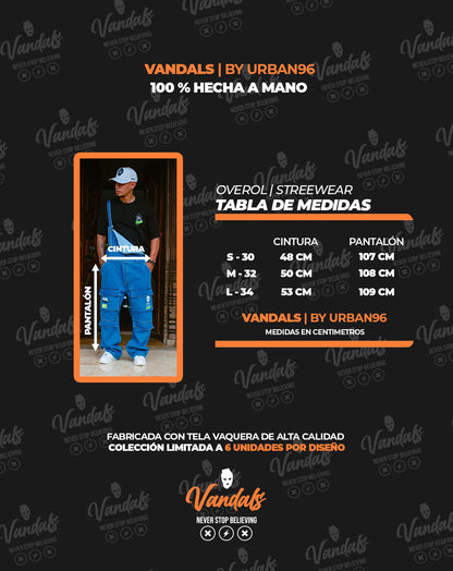 Overol Streewear Vaquero