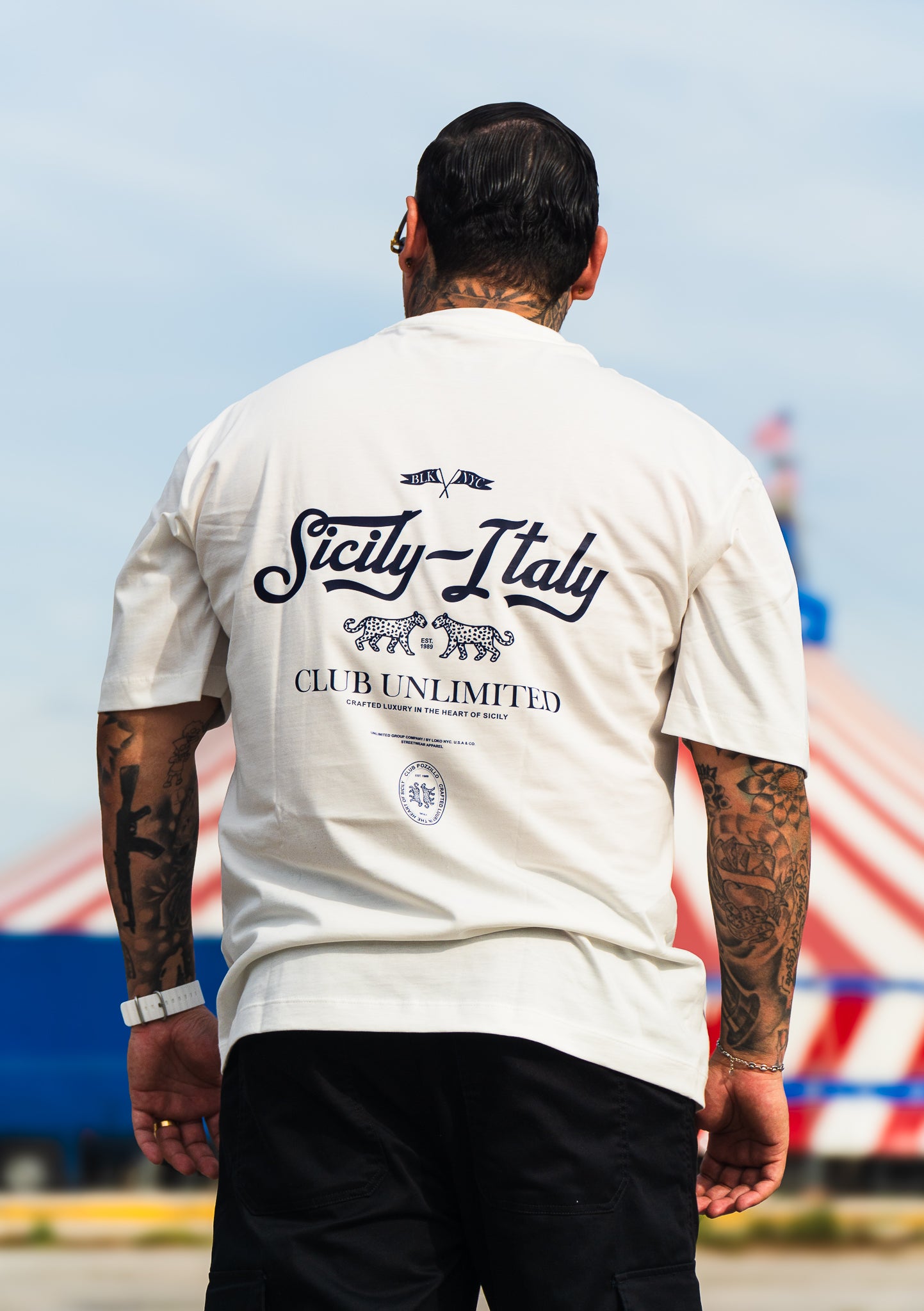 ITALY | CAMISETA OVERSIZE LUXURY 230