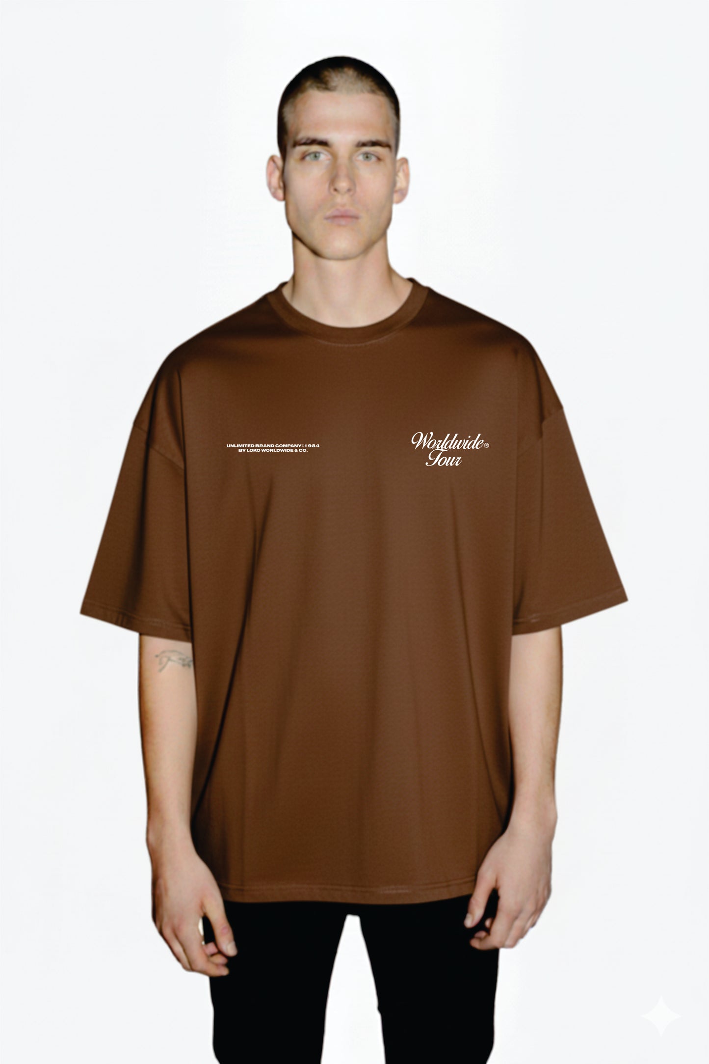 WORLDWIDE TOUR | CAMISETA OVERSIZE LUXURY 230