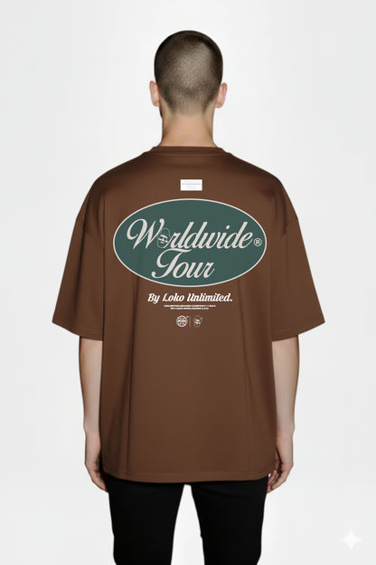 WORLDWIDE TOUR | CAMISETA OVERSIZE LUXURY 230
