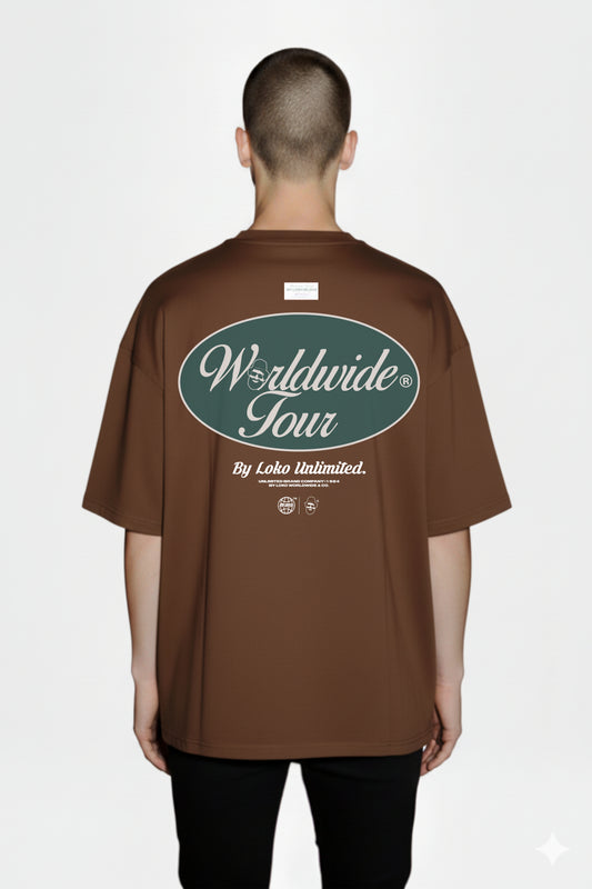 WORLDWIDE TOUR | CAMISETA OVERSIZE LUXURY 230